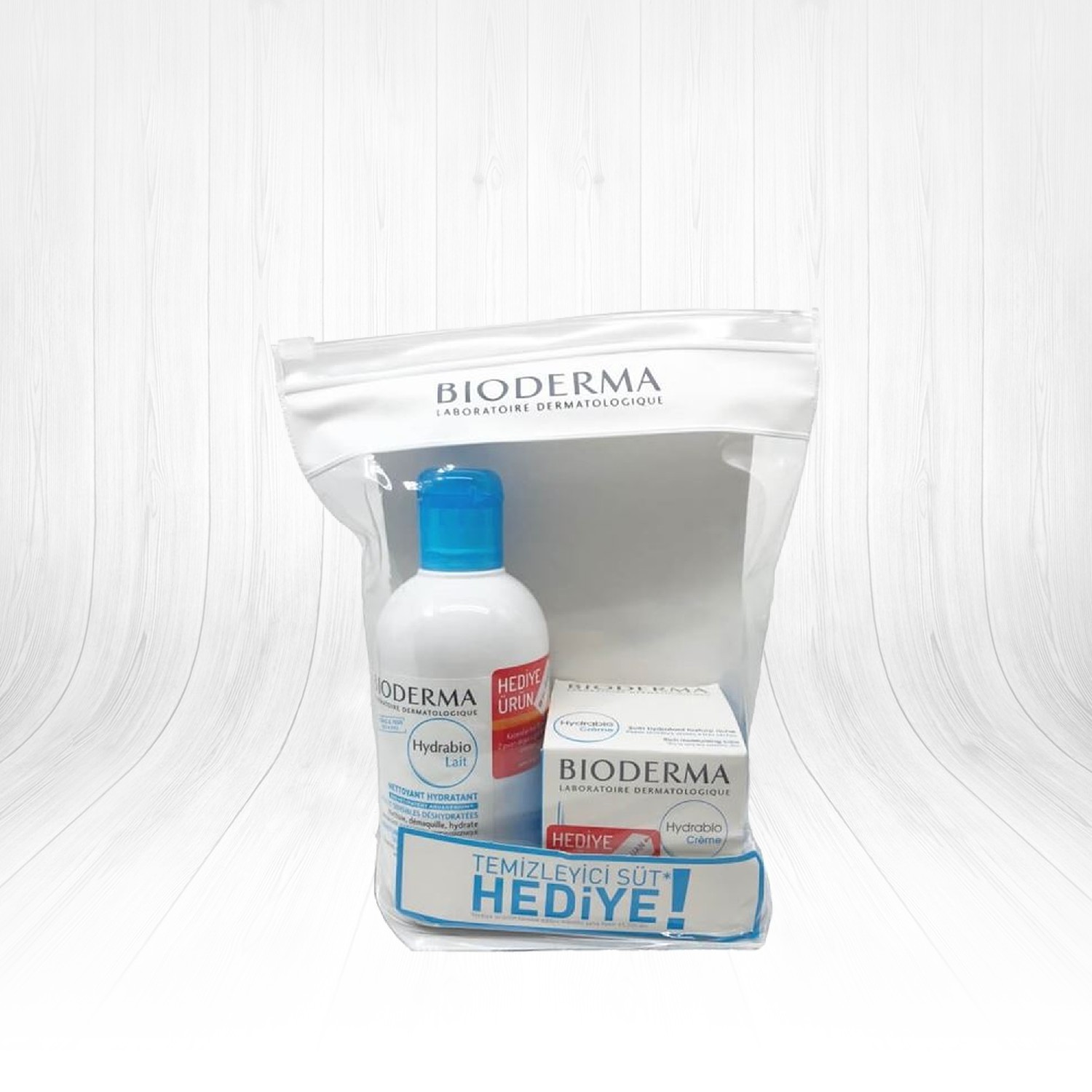 Bioderma Hydrabio Cream Kuru Ciltler İçin Neendirici Krem Hydrabio Lait Milky Cleanser li